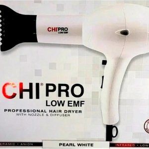 Like New Chi Pro Pearl White Hair Dryer
